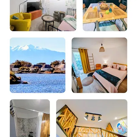 Loustaou Des Anges Atypique Ile Des Pêcheurs Barcarès Piscine Et Casa de Férias *